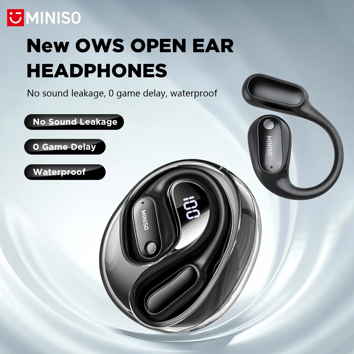 Headphones - MINISO MS190 – беспроводные Bluetooth-наушники с