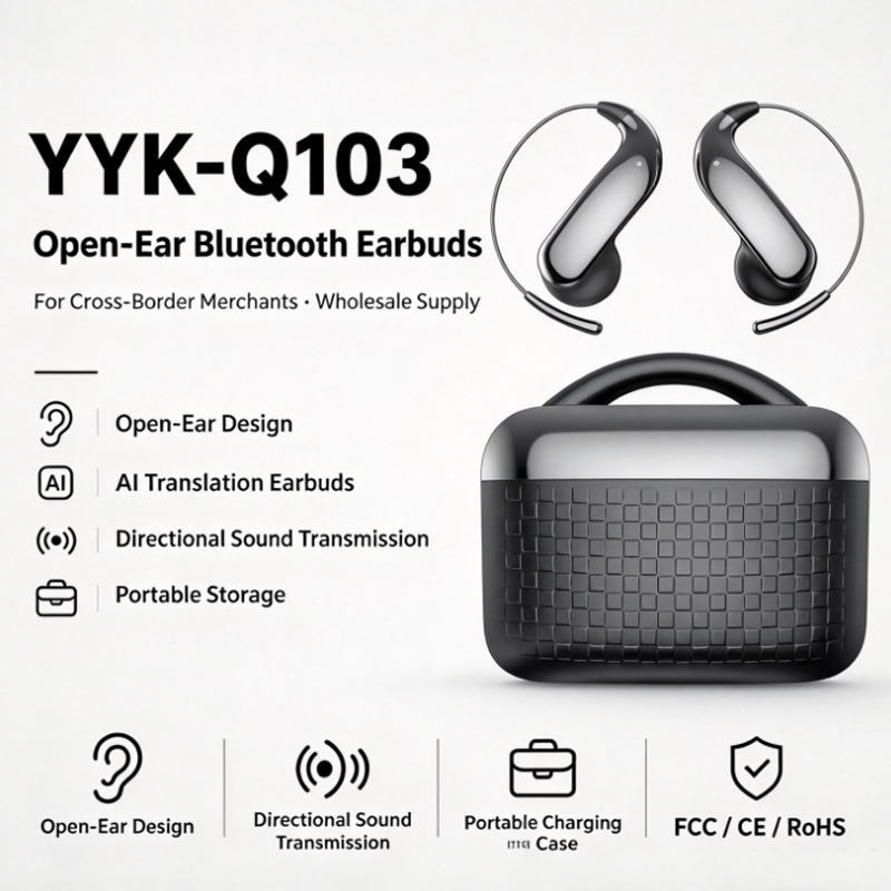 Anc Wireless Over Ear Headphones - Беспроводные Bluetooth-наушники с костной проводимостью, спортивные,