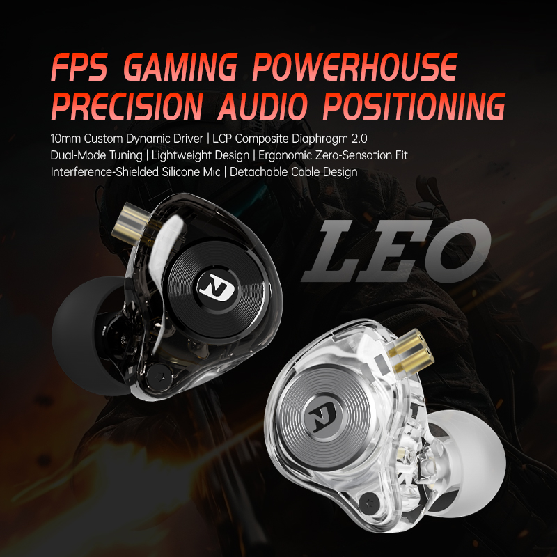 Игровые наушники ND LEO с пров – обзор и цена In Ear Monitors For Singers