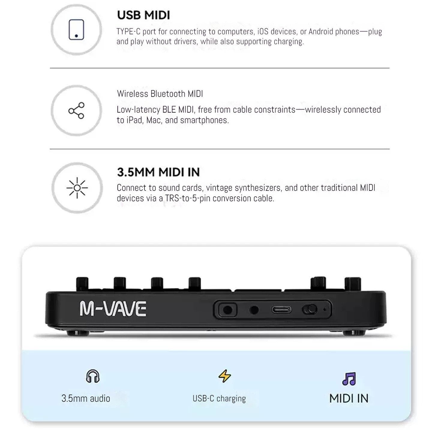 Портативный FM1 синтезатор M-V – обзор и цена Speakers