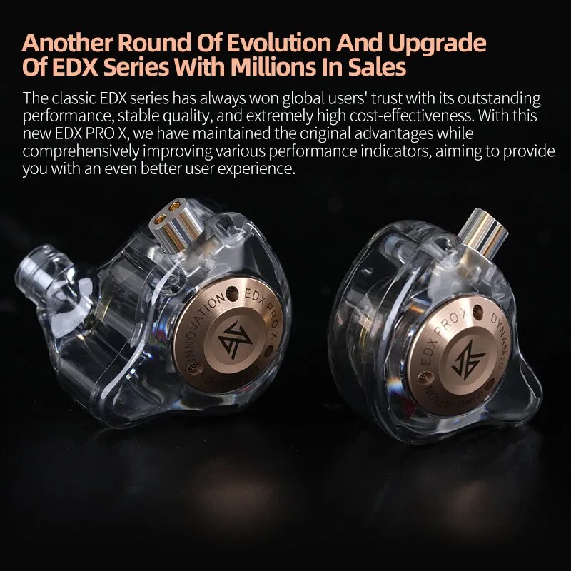 KZ EDX PRO X Проводные наушник – обзор и цена In Ear Monitors For Singers
