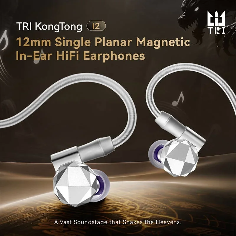KBEAR TRI KongTong I2 – беспро – обзор и цена Planar Magnetic Iem Earphones