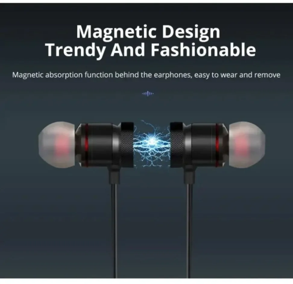 Беспроводные Bluetooth-наушник – обзор и цена Magnetic Neckband Sports Earphones