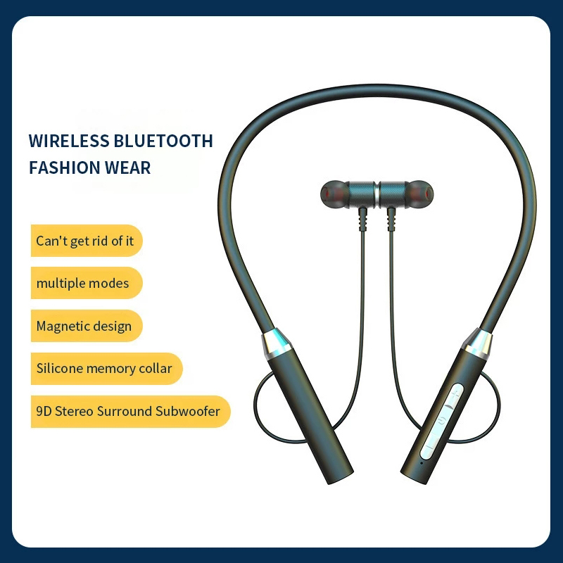 Fone Bluetooth 5,0 наушники с  – обзор и цена Magnetic Neckband Sports Earphones