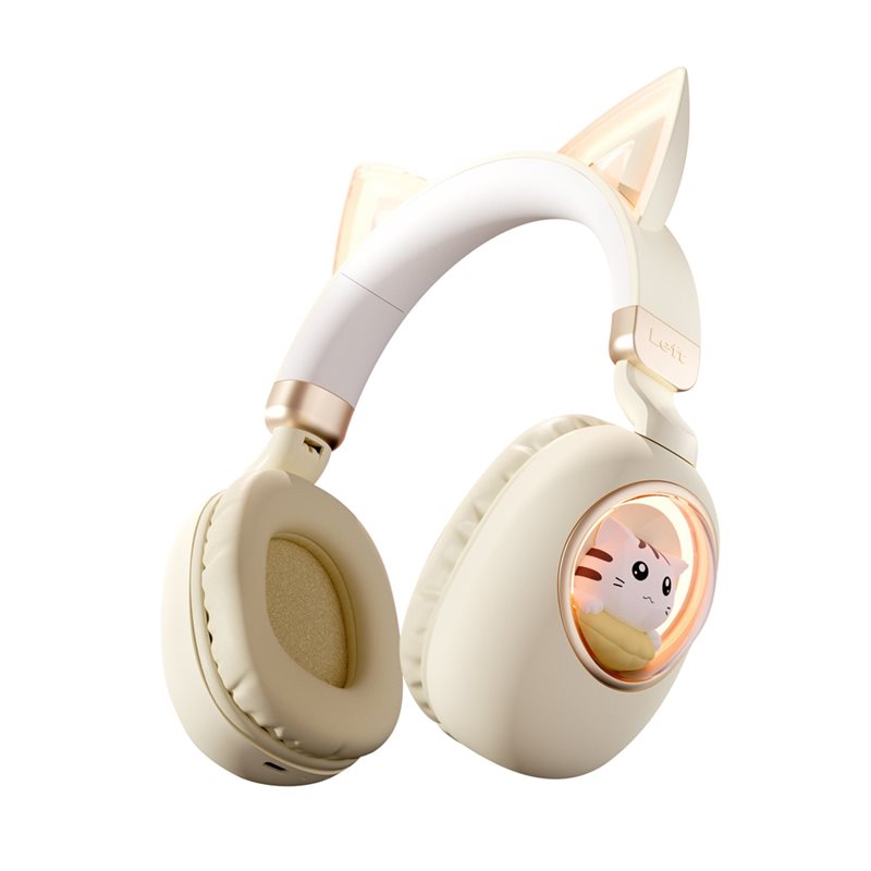 Складные беспроводные наушники – обзор и цена Cat Ear Bluetooth Headset Led